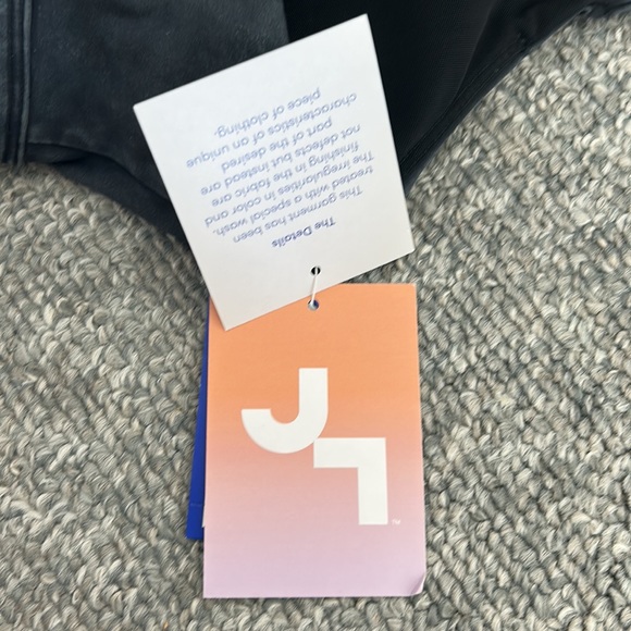 Joy Lab Navy Blue Sports Bra with Ruffle detail - Picture 4 of 6